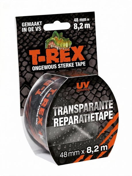 T-rex 820-48 - ruban d'emballage transparent - 48 mm x 8,2 m - transparent