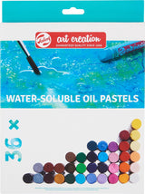Talens art création pastels à l'huile aquarellables set 36