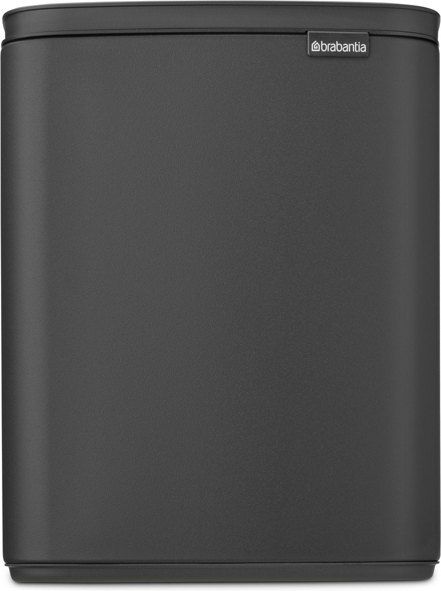 Poubelle Brabantia bo - 12 litres - gris minéral infini