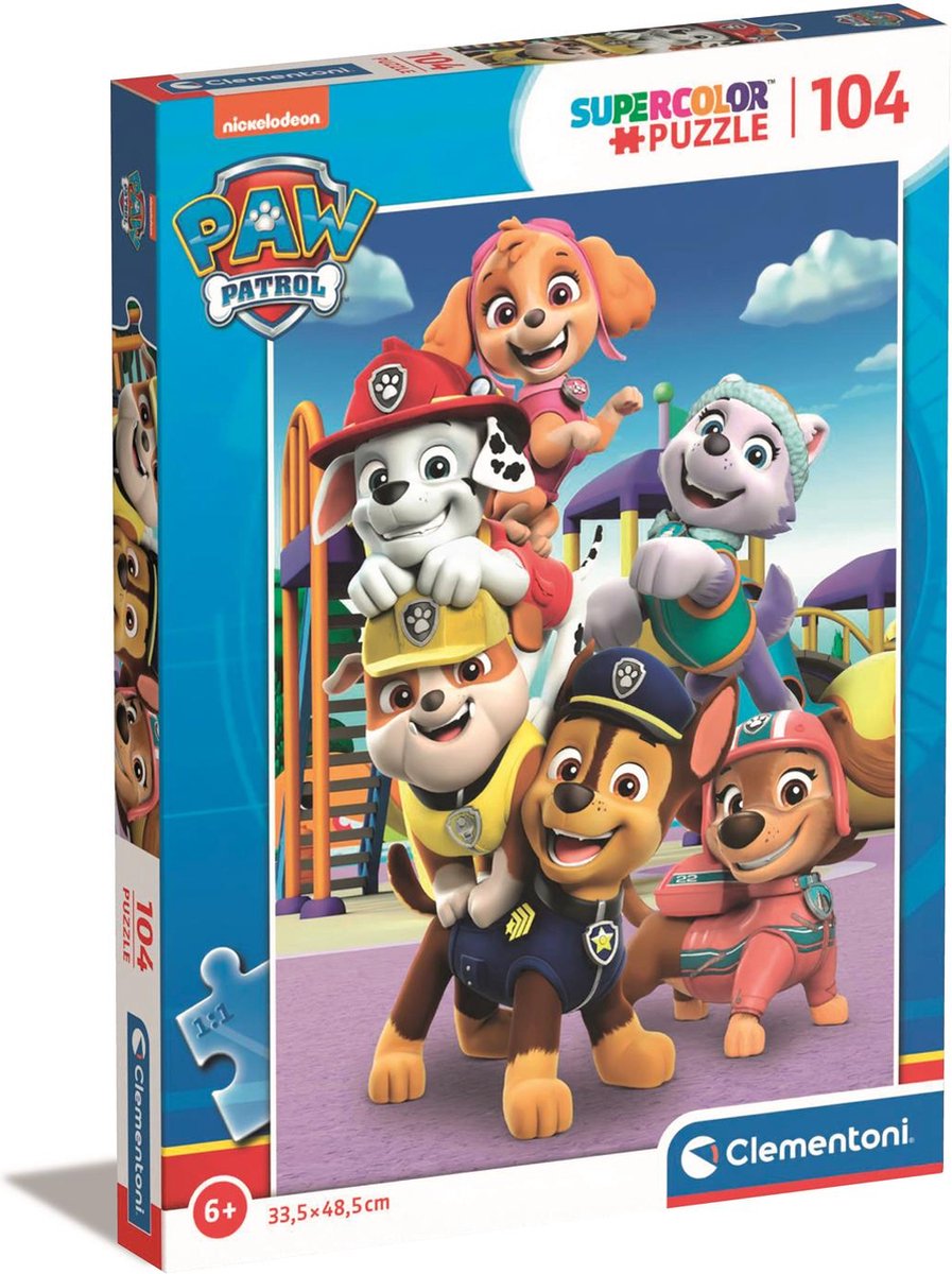 Puzzle Clementoni - Pat' Patrouille, 104pcs.
