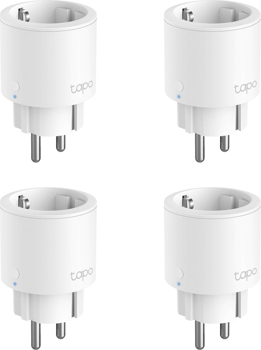 Tp-link tapo p115 - pack de 4 prises intelligentes - prise intelligente - prise WiFi - surveillance de l'énergie - mini