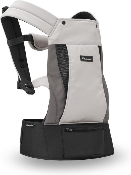 Maxi-cosi bebeconfort porte-bébé physionest - brume grise - 0 mois à 3,5 ans - 0-15 kg