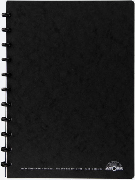 Atoma carnet de réunion a4 noir l