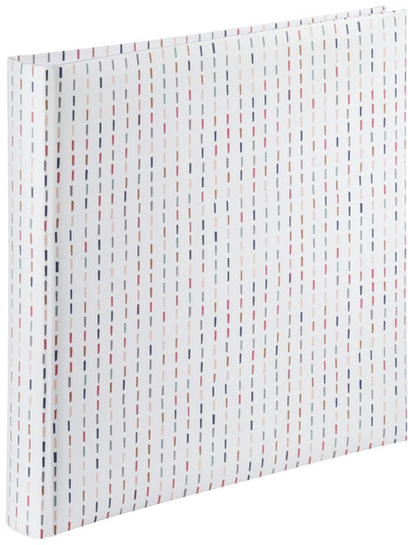 Hama album xl graphique, 30x30 cm, 80 pages blanches, rayures