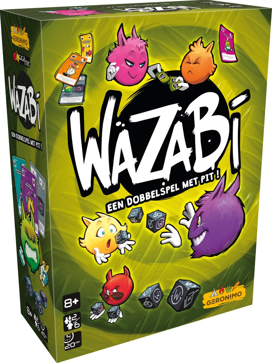 Jeux Geronimo jeu de dés wazabi