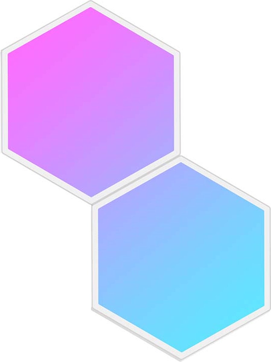Extension de panneaux muraux hexagonaux Govee - 2 panneaux lumineux intelligents