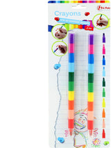 Crayon de cire Toi-toys 10 en 1, 2 pcs.