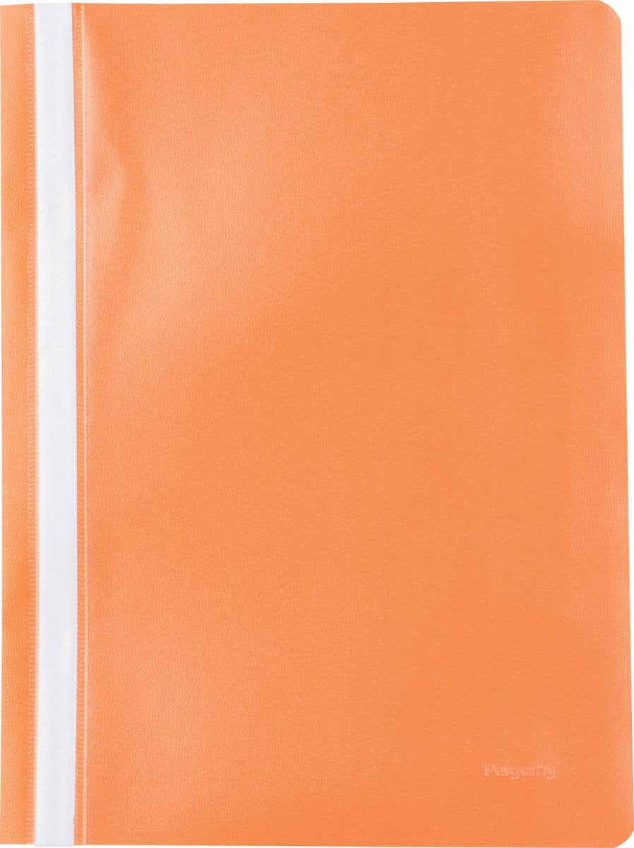 Dossier Quick-Fix Pergamy, ft a4, pp, paquet de 5, orange