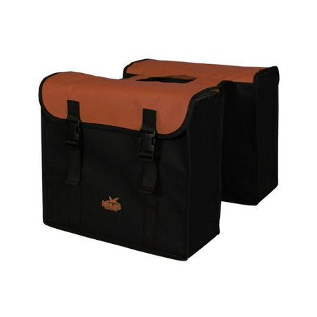 Sacoche de vélo double Greenlands 34 litres 37 x 33 x 14cm (2x) - brique noire