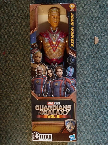 Hasbro merveille gardiens de la galaxie vol. 3 séries Titan Hero Adam Warlock, 4 ans, série Titan Hero, multicolore