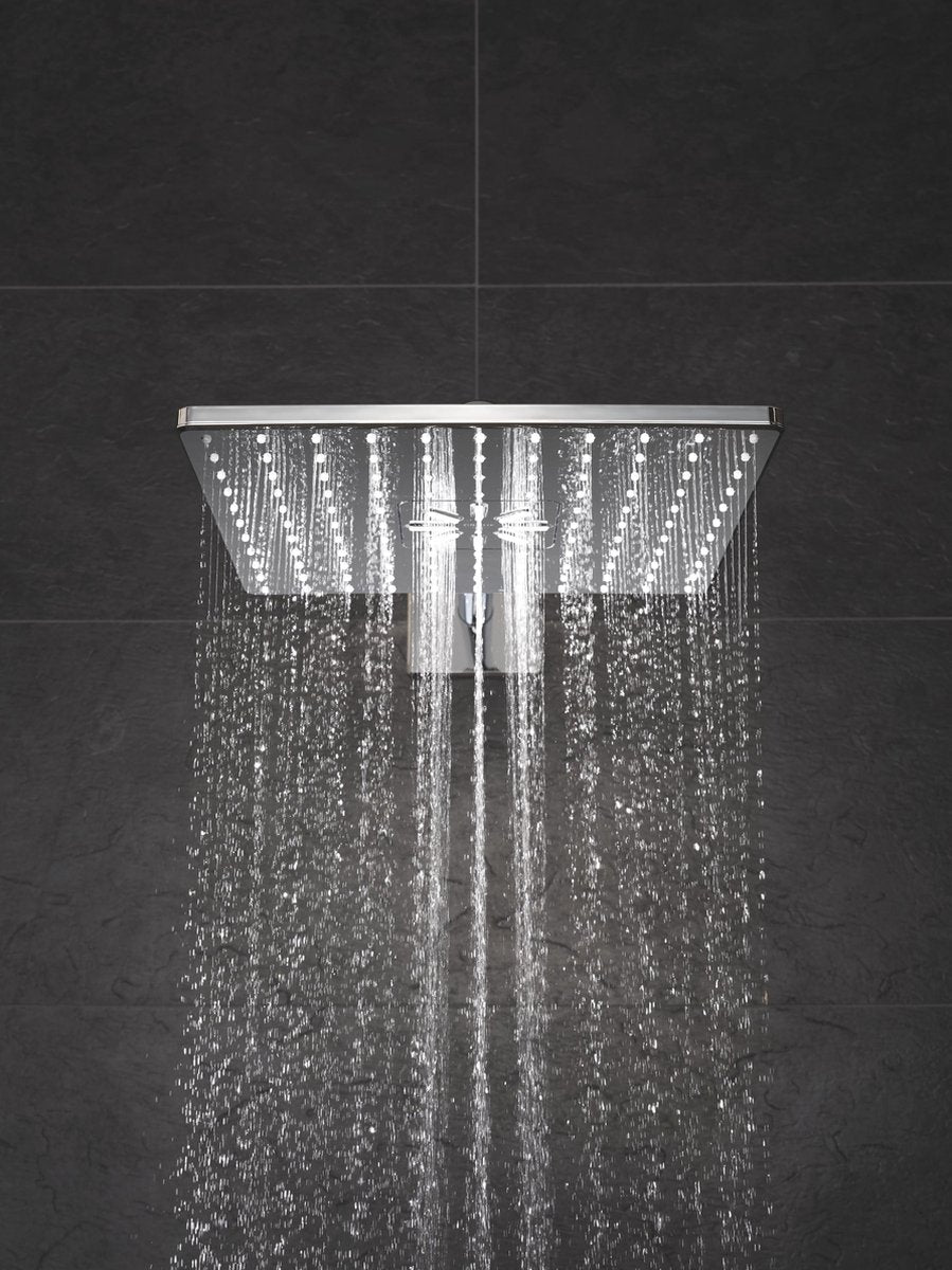 Grohe rainshower 310 set de pomme de douche smartactive cube - Ø 31 cm - chrome - 26479000