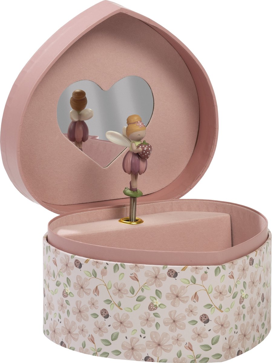 Bambolino jouets petite boîte à bijoux hollandaise elfe - jardin de fées