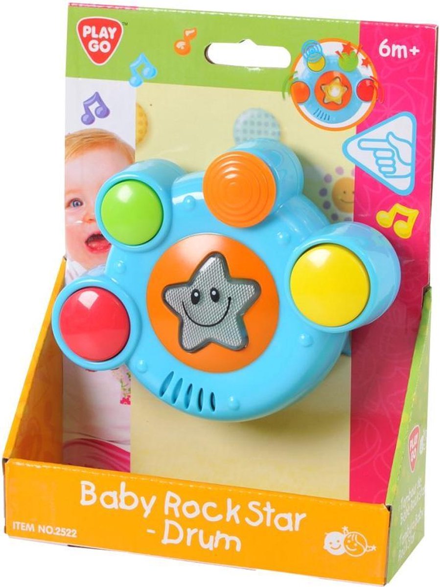 Playgo bébé rock star tambour petit