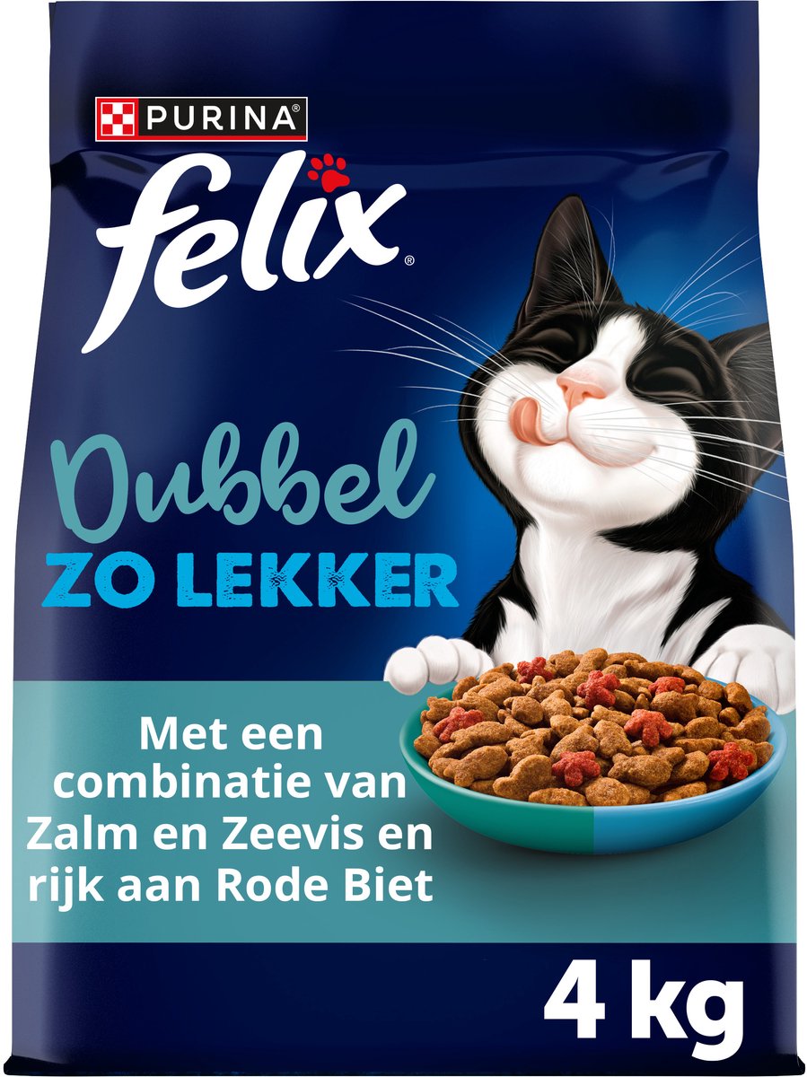 Felix deux fois plus savoureux - poisson de mer saumon - 4 x 4kg