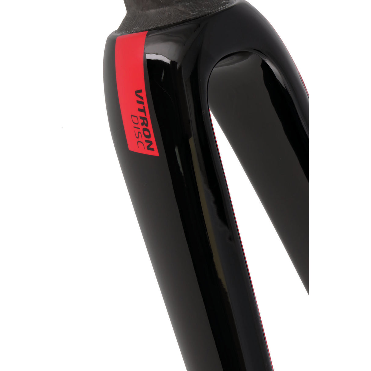 Divers Isaac - fourchette vitron noir rouge (taille 61 - 64)