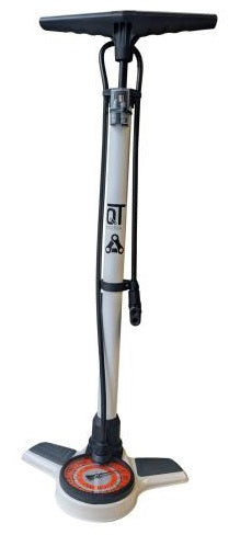 Cycletech QT Murcia Pompe à vélo Pompe haute pression Manomètre Acier A V F V Max 11 bars 160 psi
