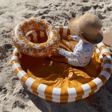 Flux | piscine pour bébé jaune blanc ø 100 cm