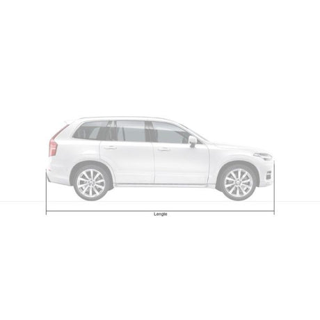 DS couvre housse de voiture boxx suv intérieur moyen - noir
