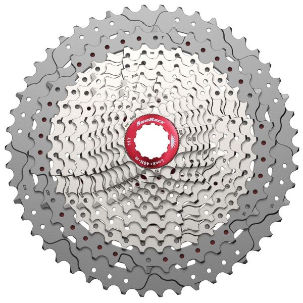 Cassette Sunrace 12V 11-50 CSMZ90 MÉTALLIQUE