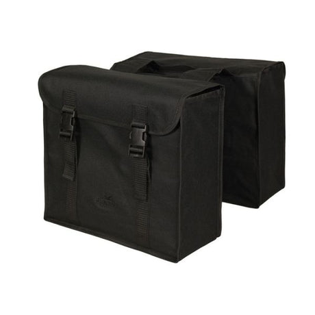 Bag du Groenlands Double noir noir. Dimensions 37x34x14cm. contenu Totaal 40L