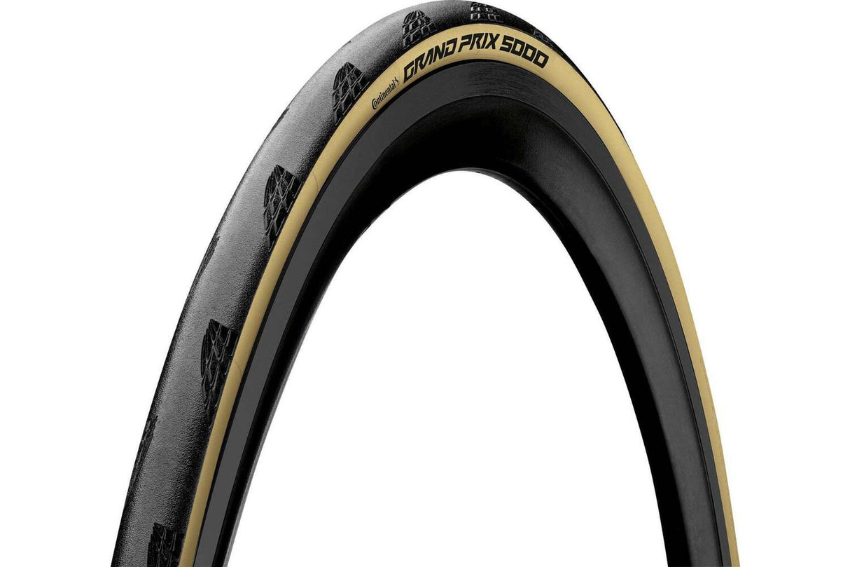 Continental GP5000 Racing Bike Band 700x25c črna krema