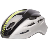 Polisport Casque Aero Road Matt White Shine Black Jaune M 55-58CM