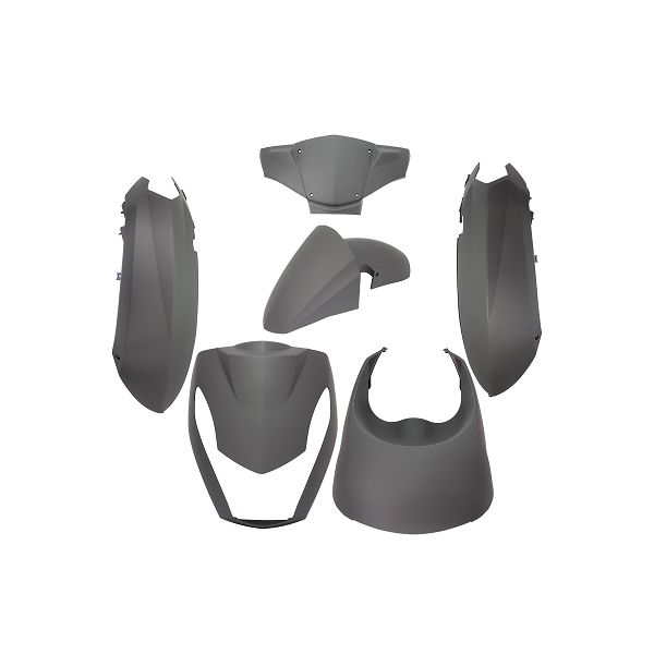 Edge Place 6-Chice pour Peugeot Kisbee 2T 4T - Mat Black