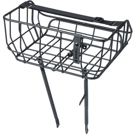 Basil Portland - Panier à vélo - First - Matt Black