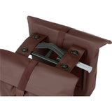 Basil Tas City Double Mik Vegan Leather | Brun rôti
