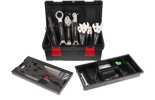 Trivio - mallette à outils pour outils de vélo boîte à outils avancée v2