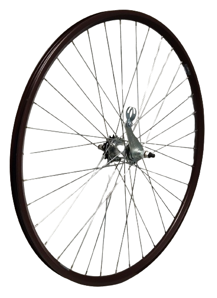 KGS bakhjul 28 tommer (622) Alu Rim Brown Ventura Histop Brake Hub