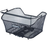 Panier à vélo Basil base m avec fixation cible 14 litres 25 x 33 x 17 cm - noir