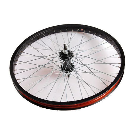 Roue avant 20 x 1,75 Freestyle Aluminium 48 Spaaks - noir