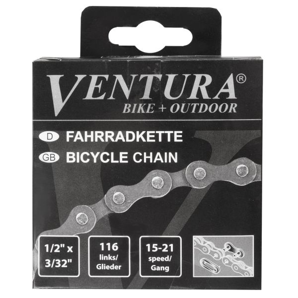 Collier Ventura 6 7 Speed 1 2 x 3 32 116 Liens - y compris le lien de clôture