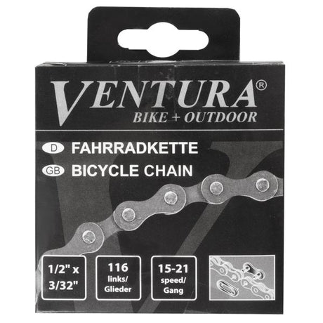 Collier Ventura 6 7 Speed 1 2 x 3 32 116 Liens - y compris le lien de clôture