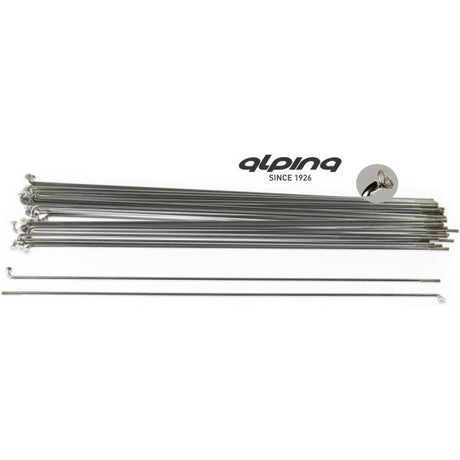 Alpina Spaken 276-13 Raggi Ø2.00 mm FG 2,3 Zinc (144 pièces)