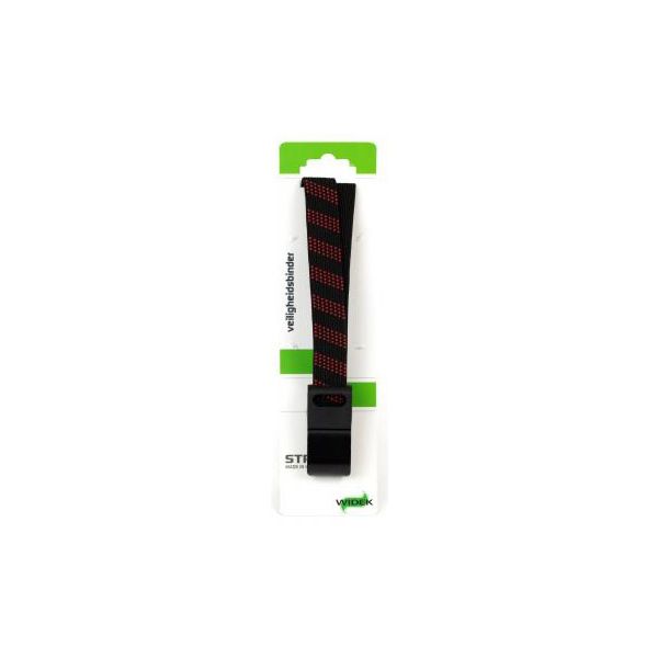 Widek b.v. Widek sangle de sécurité SUV crochet en acier 54cm noir rouge vif