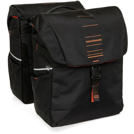 Sac Newlooxs new looxs vigo double | orange noir | objectif 2.0 | 40l