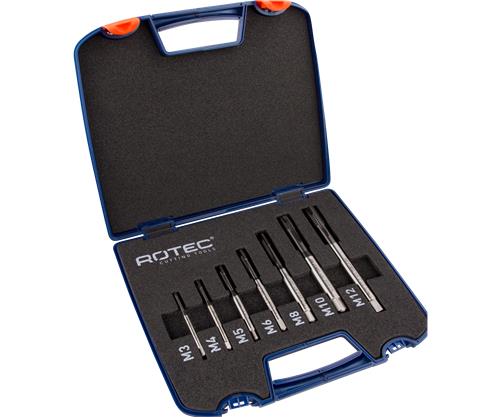 Jeu de tarauds machine Rotec m3-m12 en acier inoxydable