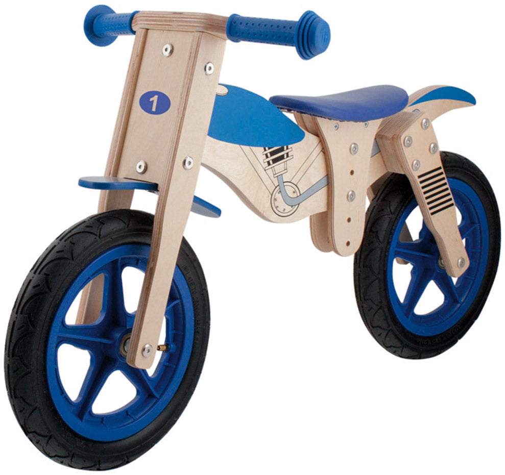 Moteur en bois d'équilibre du vélo