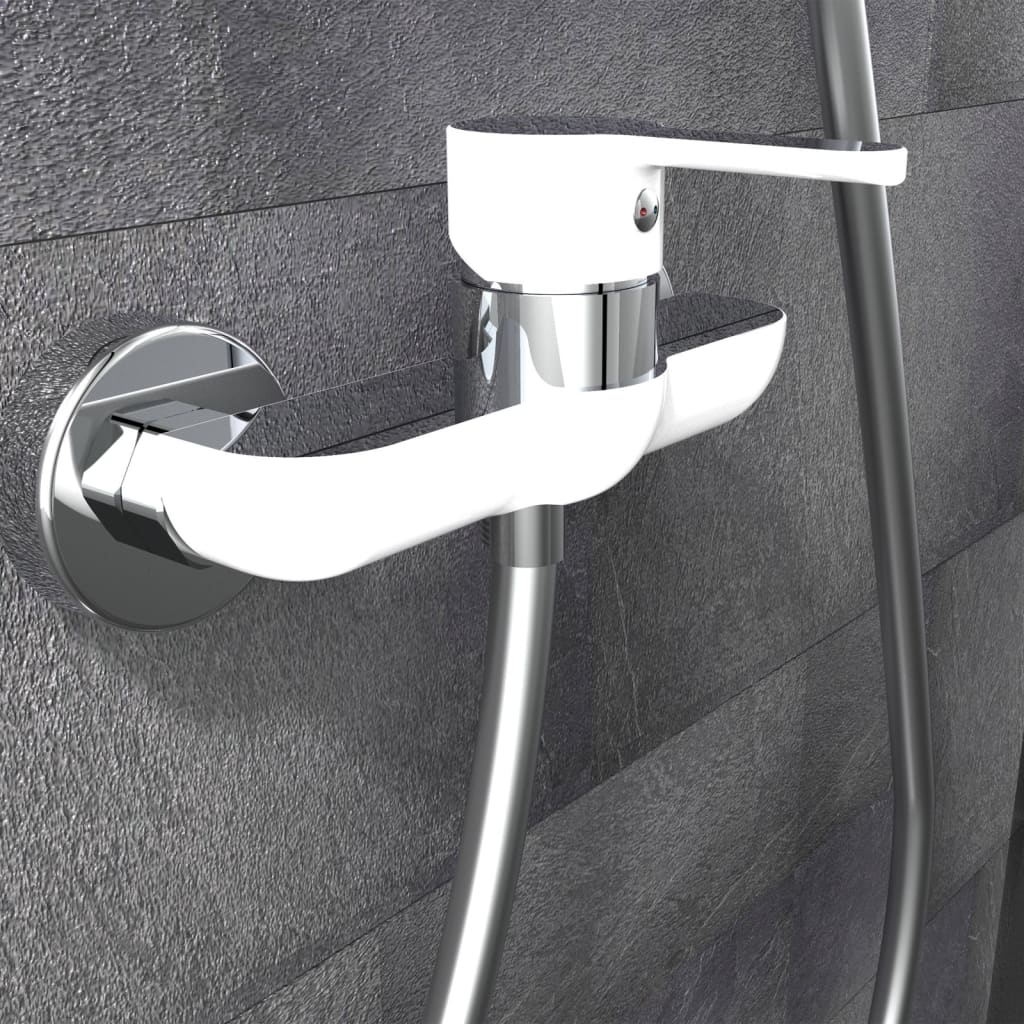 Mitigeur de douche Eisl diziani blanc et chrome