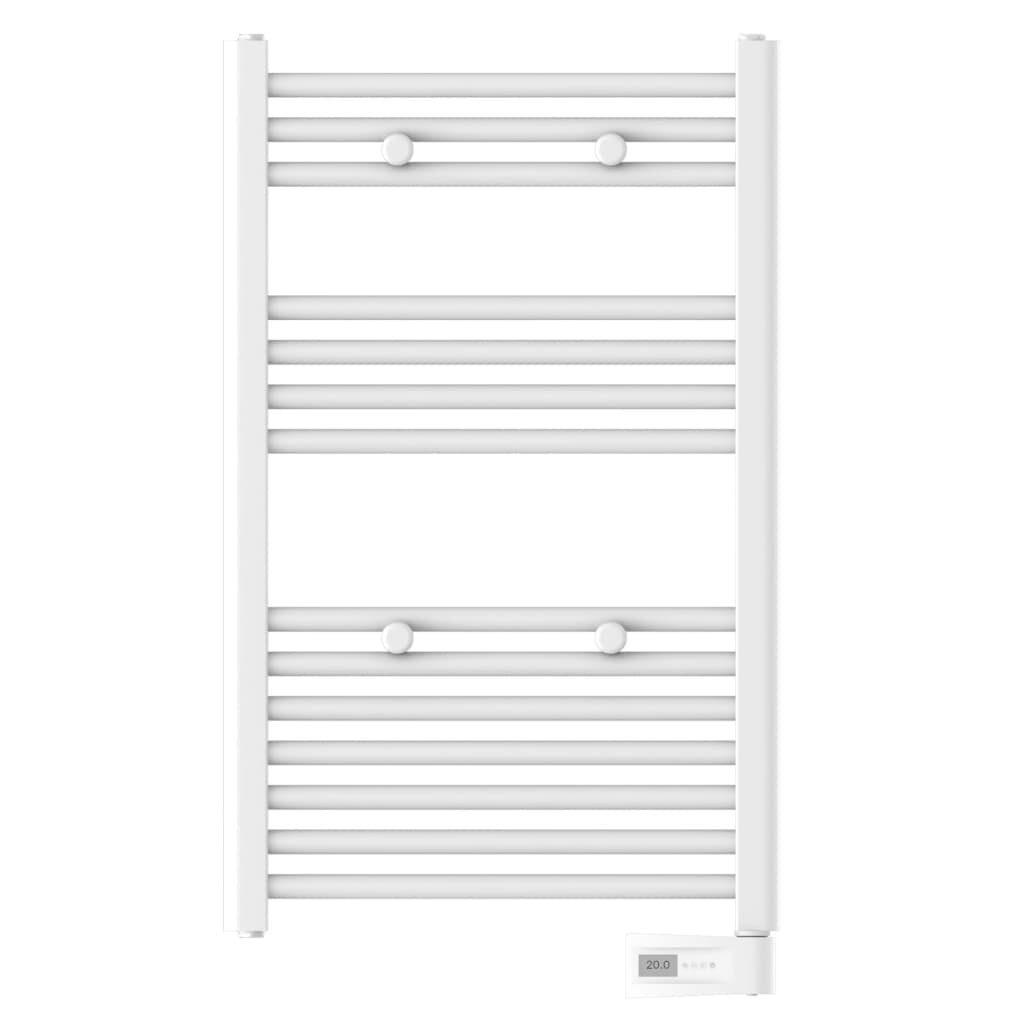 Radiateur de salle de bain Eisl avec minuterie 80x50x15 cm blanc