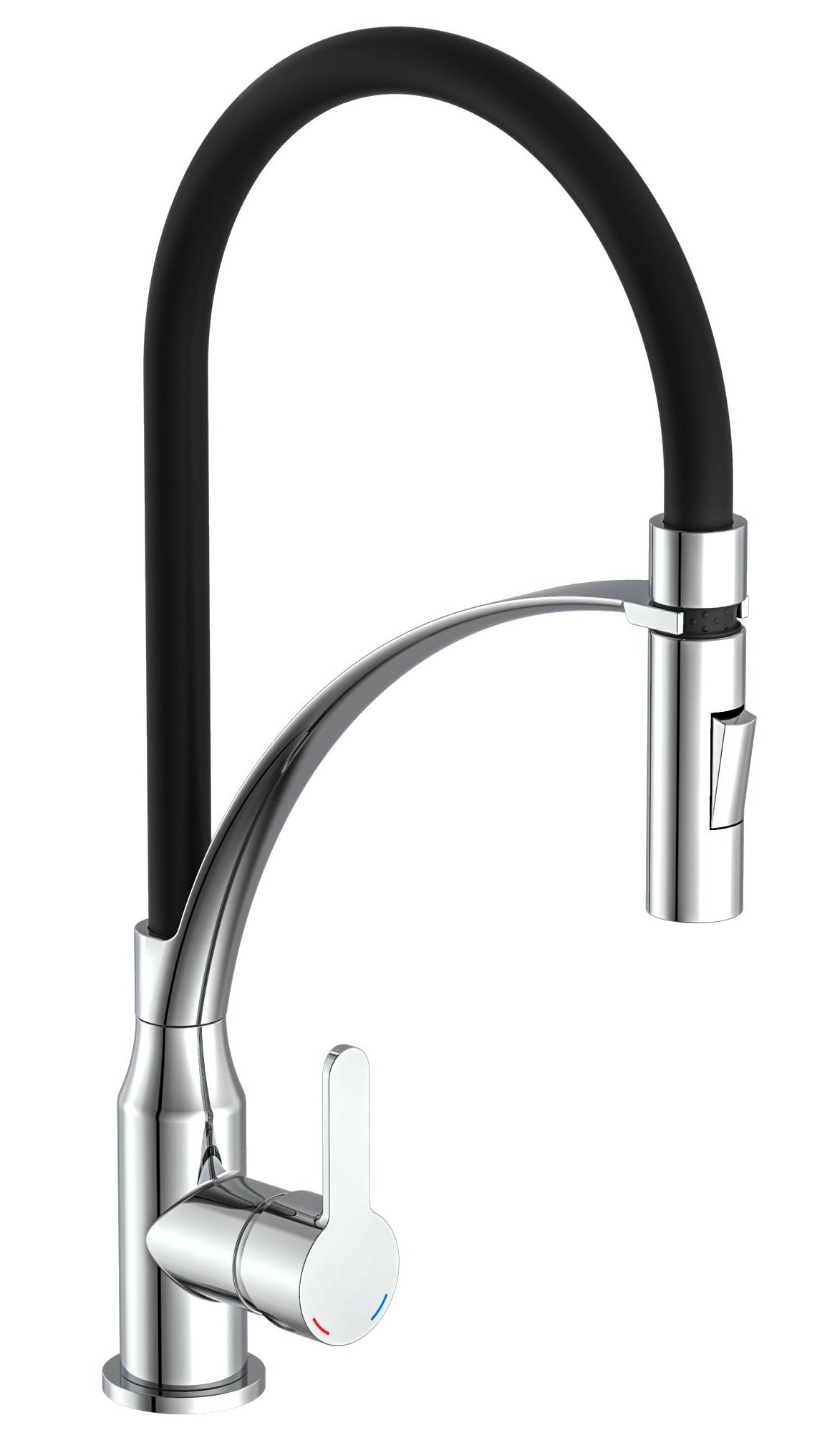 EISL EISL Mitigeur de cuisine avec bec soft-touch CARNEO chrome noir