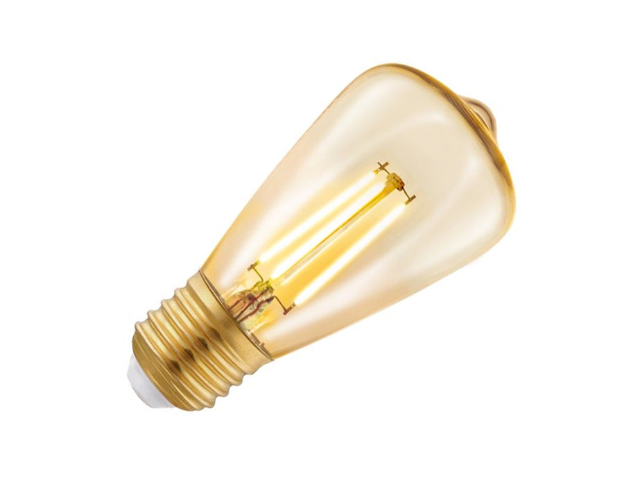 Lampa LED E27220 LM ST48 Rustique Amber 2200k