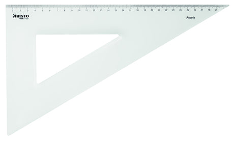 Triangle Aristo 30cm 60 degrés 30 degrés géocollège