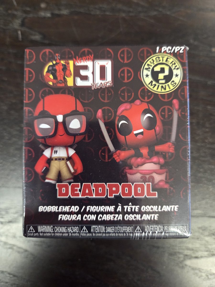 Funko Mystery Minis : Marvel Deadpool 30e anniversaire