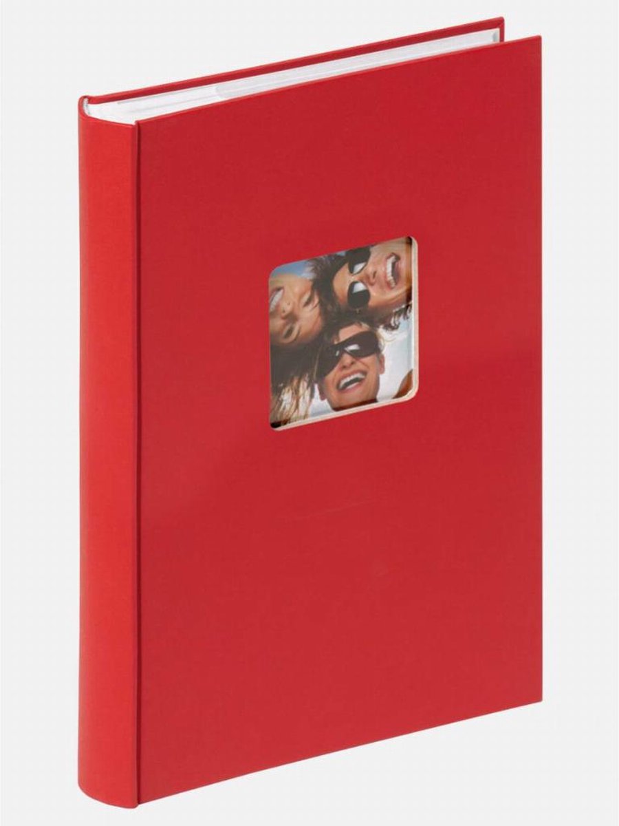 Walther me-111-r fun - album mémo - 300 photos 10 x 15 cm - rouge