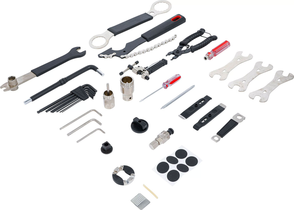 Ensemble d'outils de réparation de vélo Bgs technic 32 ​​pcs.