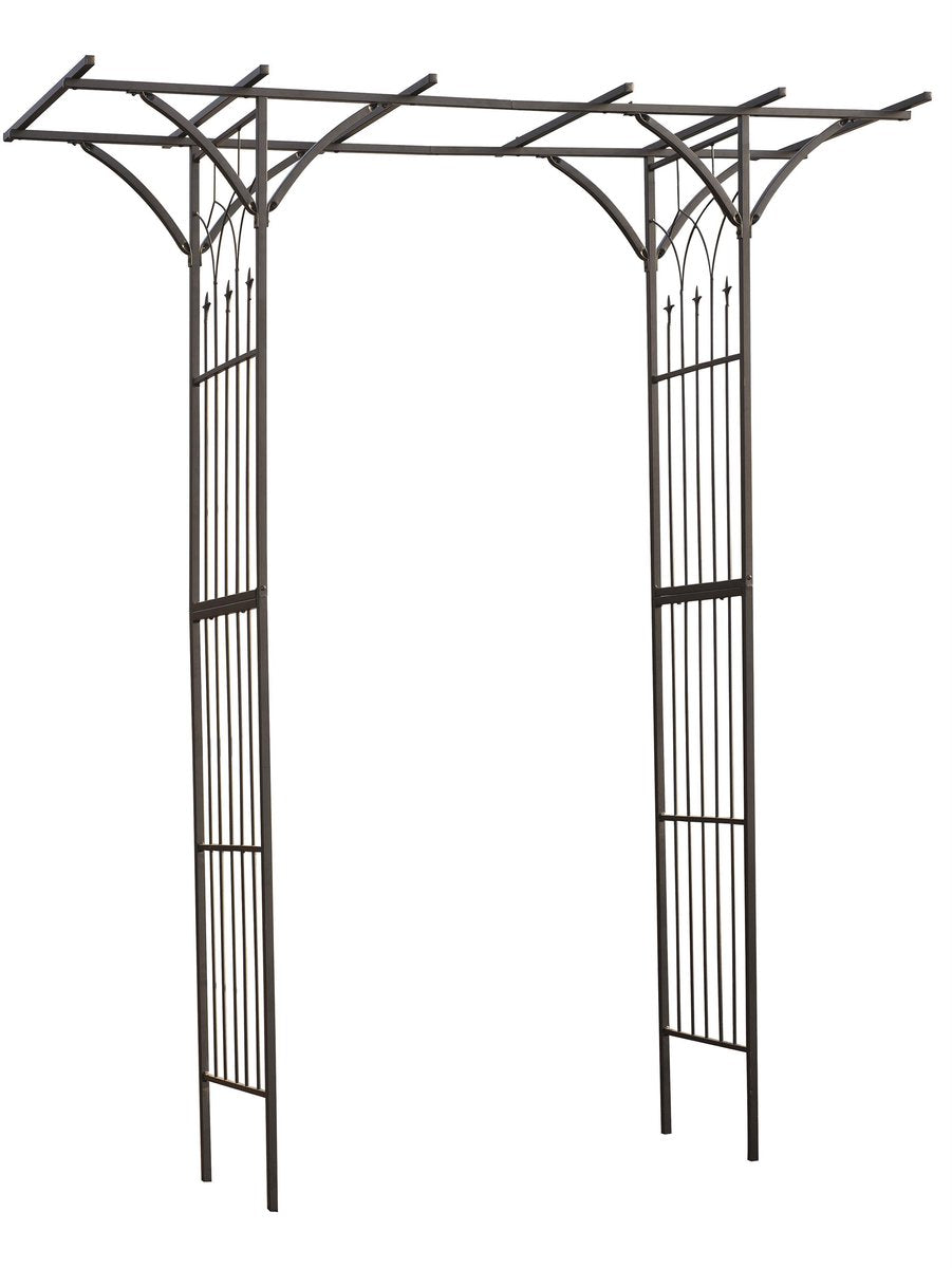 Nature Nature Garden Arch 114x66x232 cm Métal noir