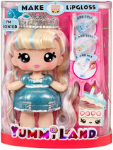 Mga entertainment yummiland lip gloss poupée avec animal de compagnie - gâteau d'anniversaire callie